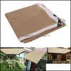 Buildings Patio, Lawn Home & Gardennet Beige Sunshade High Quality Shelter Car Roof Er Awning Sun Protection Garden Balcony Shade Net Sail X