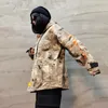 Damen-Trenchmäntel, Damen-Camouflage, Damen-Windjacke mit Kapuze, BF-Stil, Militär-Kurzmantel, weibliche, von Prominenten inspirierte Kleidung