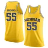 Nikivip Michigan Wolverines College #10 Derrick Walton Jr. Basketball Jerseys #22 Duncan Robinson #55 Eli Brooks Mens Stitched Custom Number Name