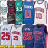 Cade 2 Cunningham camiseta de baloncesto Throwback Grant 33 Hill Dennis 10 Rodman Jerseys Isiah 11 Thomas