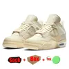 Nike Air Jordan Retro Jordan4s Jumpman 4  Mens Womens 농구 신발 Jorden 4S 적외선 대학교 블루 블랙 고양이 사막 모스 트레이너 빨간색 천둥 화이트 오레오 항해 운동화 끄기 크기 36-47