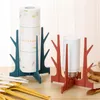 Haken rails rolpapier rack baby fles afvoer droogrekken reinigingsdroger drainer sieraden sleutel keuken plastic wikkel opslaghouder