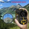 Sndway Telescope RangeFinder 6x Teleskop Lazer Mesafe Ölçer Menzilli Avcılık Golf için Bulucu 600m 1000m 1500m Dijital Rulet