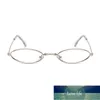 Petites lunettes rondes pour hommes et femmes, monture optique rétro pour myopie, verres transparents en métal, noir, argent, or, Oculos