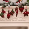 Kerstboom Ornamenten Handschoenen Boot Star Hart Design Hanger Home Party Xmas Hanging Decoraties Kids Gift Phjk2110