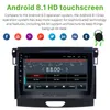 2 DIN Android 9 "USB WiFi Bluetooth 음악 Aux가있는 2015-Ford Ranger 용 자동차 DVD 라디오 블루투스 멀티미디어 플레이어