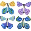 2021 Nowy magiczny motyl latający motyl Zmień z pustymi rękami Dom Butterfly Magic Props Magic Tricks2321725