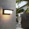 Lampada da parete 30W LED Moderno Alluminio Alluminio Outdoor Impermeabile Light Living Room Foyer Garden Porch Patio A parte la porta anteriore