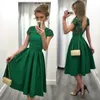 Korta Prom Klänningar Lovely Homecoming Dresses Sweetheart Flowers Organza Graduation Party Formell Kappa