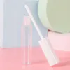 1pc 10ml flasche Leere Runde Lip Gloss Rohr Mit Zauberstab Applikator Nachfüllbare Kunststoff Lippenstift Lip Balm Flaschen fläschchen DIY Container Neue