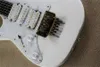 Sol elle H-S-H Pikaplar 24 FRETS Beyaz Elektro Gitar Jem 7V Serisi Floyd Gül Aksesuarları Kore Altın Donanım