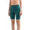lemon Yoga outfit shaping summer womens leisure high waist elastic fitness fit tight shorts pure color female girl sports007854797