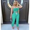 women outfits crop tops pants Tracksuits clothes two peice set outfits