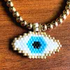 BLUESTAR – Bracelets maléfiques turcs MIYUKI pour femmes, ensemble de bracelets tissés en forme d'oeil, bijoux à pampilles, 2020, 5432487