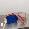 여성 크로스 바디 가방 어깨 광장 지갑 2021 스타일 럭셔리 디자이너 핸드백 상자 5color 견인 스트랩