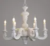 Candelabros de pilar romano Lámparas colgantes luces colgantes talladas de madera lámpara retro de murano italiano vintage elegante dormitorio sala de estar