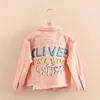 Autumn Spring Fashion 2 3 4 6 8 10 12 Years Children Clothing Coat Tops Hole Pocket Cool Denim Jacket For Kids Baby Girls 210529