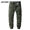 Случайные брюки Мужчины военные тактические Jogger камуфляж грузовые брюки мужчина мульти-карманные модные армейские брюки мужские Slim Fit Streetwear H1223