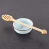 Wooden Honey Coffee Spoon Long Mixing Bee Tools Stirrer Muddler Stirring Stick Dipper Wood Carving Spoons HBWLL3020513