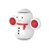 Fidget Flash Toy Kids Top Doll Rotate Bubble Game Pasen Christmas Fidgets Spinning Spinner Tumbler Snowman met Licht Stress Relief Toys
