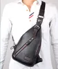 luxurys Male Cross Bags pu Leather Shoulder Messenger Men Sling Chest Pack Crossbody Bag for Women Belt handbag