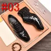 Лучшие роскошные британский стиль мужчины бизнес платье обувь искусственная кожа черная точечная формальная свадьба Zapatos de Hombre ловики для мужчин