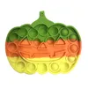 dhlpopular Halloween 화려한 Tiedye Pumpkin Push Bubble Fidget Toys 성인 스트레스 릴리프 장난감 antistress popite 부드러운 squishy anti660878