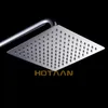 aan Square Stainless Steel Showerhead Rainfall Shower Chrome High Pressure Ultra-thin Shower Head Faucet Ducha 210724