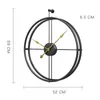 55 cm duże ciche zegar ścienny nowoczesne zegary designu do wystroju domu biuro europejski wiszący zegarek ścienny zegarki 2103093896374