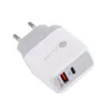 Universele USB PD 18W Snelle opladers QC 3.0 EU US UK Plug Fast Charger voor iPhone Samsung S10 Huawei