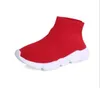 New fashion luxury kids shoes children baby Designer running sneakers boots toddler boy and girls Wool knitted Athletic socks shoes