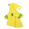 Kids Rain Coat Animal Dinosaur Style Children Waterproof Raincoat Rainwear unisex cartoon Kids Raincoats Child Rain Gear ZYC37