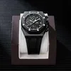 Wristwatches Brand ONOLA Fashion SPORTS Mens Watches Military Clock Black Gold Waterproof Unique Cool Metal Watch For Men