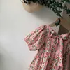 Mihkalev Baby Girl Lolita Dress for Kids Summer 2021 Księżniczka Dress Dzieci Ruffles Tutu Dress Girls Odzież Vestido Verano Q0716