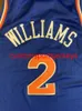 Mens Women Youth Rare Mo Williams Basketball Jersey Broderie ajouter n'importe quel numéro de nom