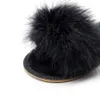 FAYUEKEY 2020 New Spring Summer Winter Home Cotton Plush Fur Slippers Women Indoor Floor Bedroom Flat Shoes K722