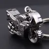 Fashion Men Cool Motorcycle Pendant Alloy Keychain Car Key Ring Gift Mini Motor Accessories