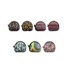 Neopreen Waterdichte Coin Bag Masker Houder Sunflower Leopard Earbud Case Oortelefoon Pouch Opbergzakken