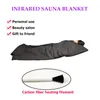 Personal Far Infrared Sauna Blanket For slim Body Shaper Muscle Toning Spa Detox Therapy Portable Slimming Machine