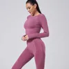 Yoga da donna senza cuciture Imposta reggiseno sportivo Leggings Abbigliamento fitness da donna Vita alta Abbigliamento sportivo traspirante e ad asciugatura rapida 210802