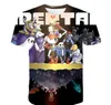 Top Summer Fashion Skelet Brother T -shirt Game Undertale Sans Kids 3D Gedrukt Cartoon T -shirt voor jongensmeisjes Kinderen PO9658702