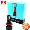 F3 LED 90 W H4 H4 H13 Reflektory żarówki Light H7 H11 H1 H8 9005 9006 H1 880 Samochód LED Headlamp Kit