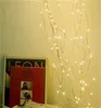 Christmas Solar String Lights 33/66FT 100 / 200LED Kupferdrahtbeleuchtung 8Modes Fairy Waterfestigdoor String Lights für Patio Gardgate 185 v2