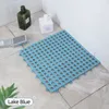 Novo Creative Bath Room Tapetes Banheiro Tapete Conjunto de Malha Macia Plástico Não-Slip Massagem 8 Cores Para Escolher Livre Combinação