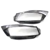 New Pair Left 1 Direito Carro Frontês Farol Lens Clear Capas Cabeça Cabeça Cabeça Cabelo Para Audi A4 B8 2008-2012