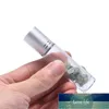 10 ml natürliche Edelstein-Rollerball-Flaschen für ätherische Öle, transparente Parfümöl-Flüssigkeiten, Roll-On-Flaschen mit Kristallsplittern