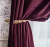 Curtain hooks buckle gold alloy accessories Curtains Poles wall hook decoration photo home stay hook