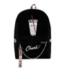 Charli damelio ryggsäck kpop nyckelkedja tillbehör väska pojkar tjejer ryggsäckar 3d godis rosa