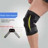 1PC Knee Joint Brace Support Adjustable Breathable Knee Stabilizer Kneepad Strap Patella Protector Orthopedic Arthritic Guard Q0913