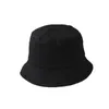 Style Light Board Bucket Hat Pure Färg All-Matching Basin Hat Lovers Hat Trendig Sun Wide Brim Hattar